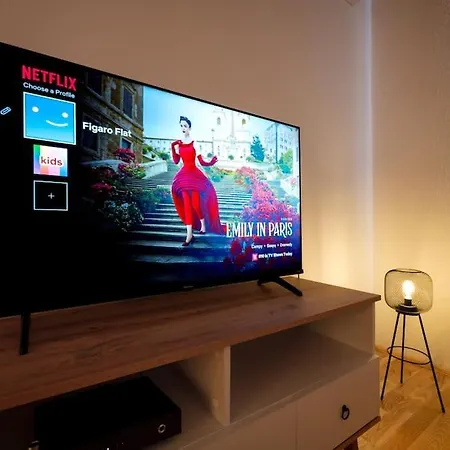 Apartament Figaro Flat - Ac, Netflix *